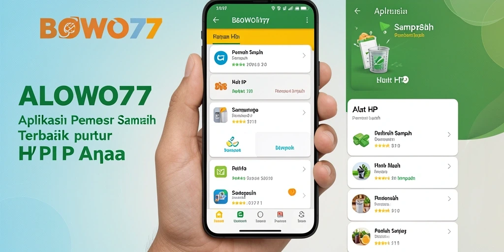 Tampilan antarmuka BOWO77 yang bersih dan mudah digunakan.